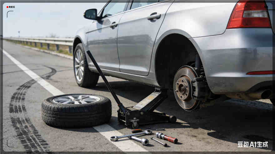 田林道路救援汽车送玻璃水